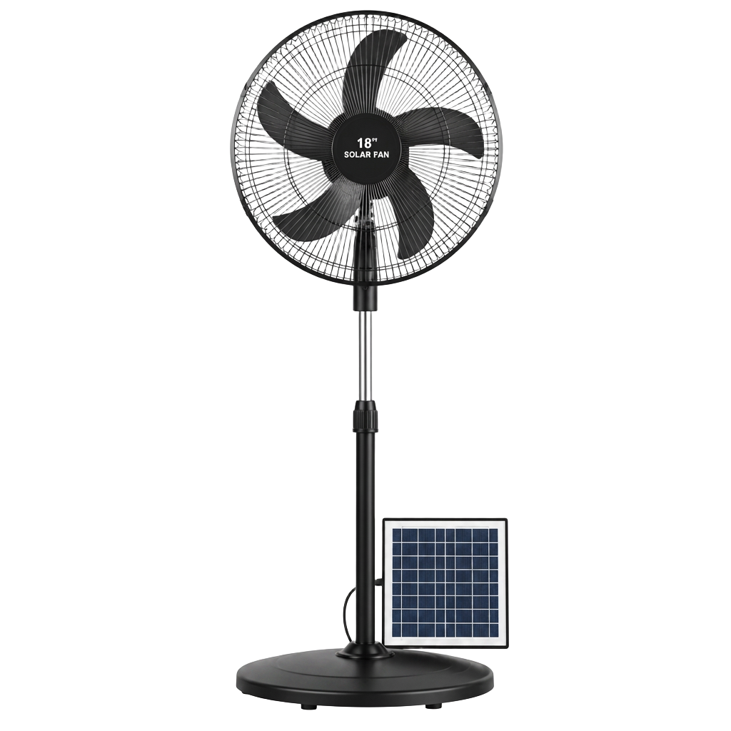 F-AL 55W (18") Standing Solar Fan