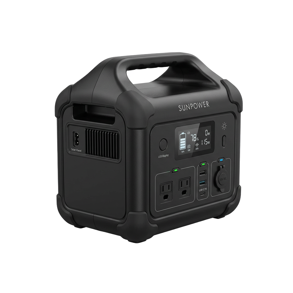 YAYE-CY-200W 200W Solar Generator w/ Bluetooth (Black)